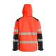 BLÅKLÄDER Highvis softshell-takki kevyesti topattu huomiopun./musta